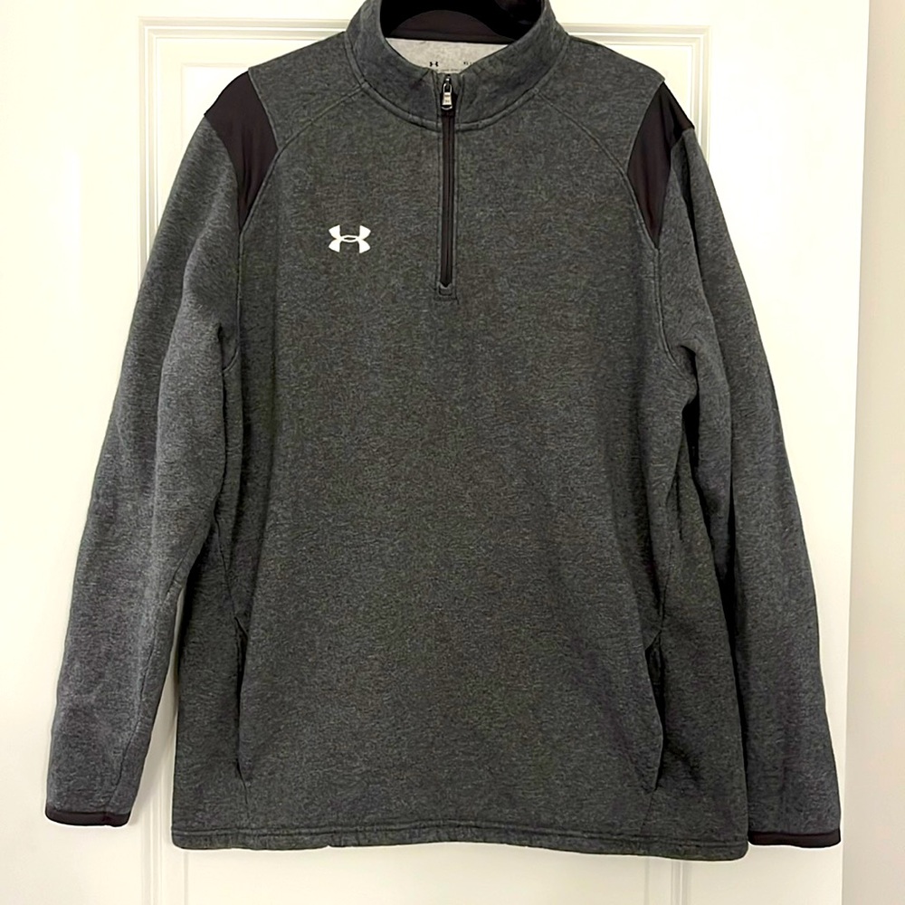 Under Armor - 1/4 zip - grey